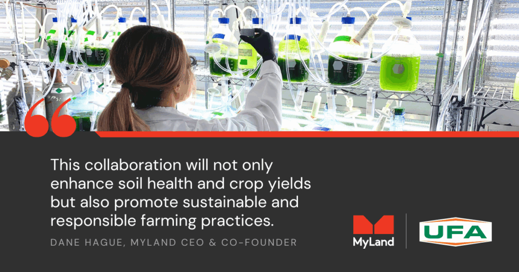 UFA Co-operative and MyLand Announce Commercial Pilot to Enhance Soil Health in Alberta